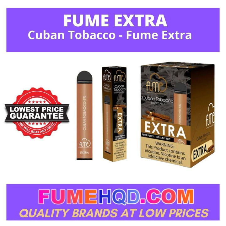 Cuban Tobacco - Fume Extra
