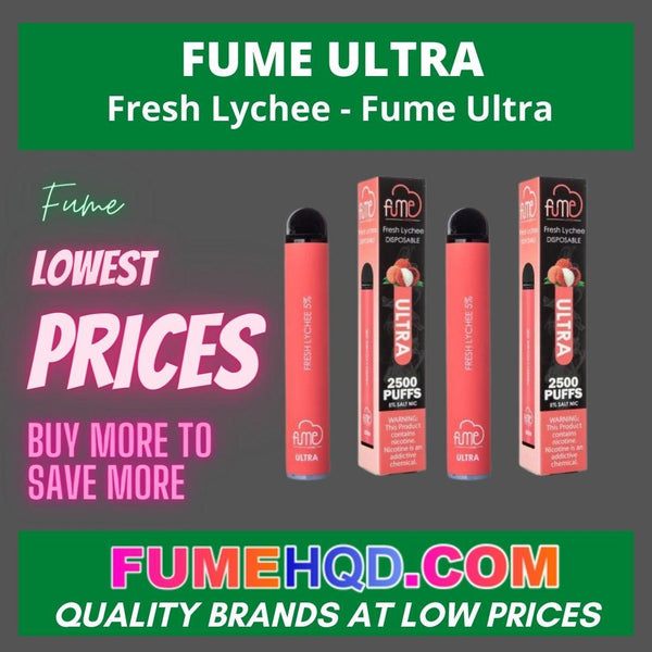 Fresh Lychee - Fume Ultra 8ml 2500 hits vape 