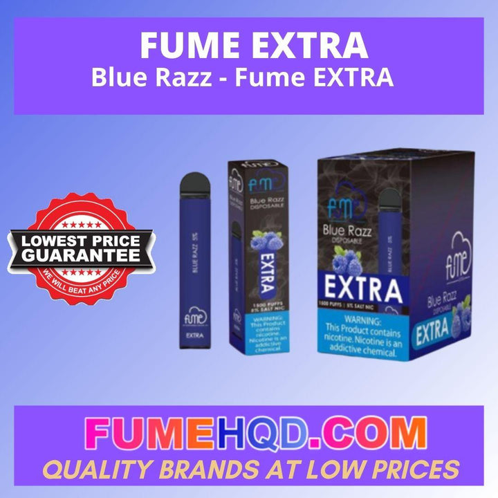Fume EXTRA - Blue Razz disposable 