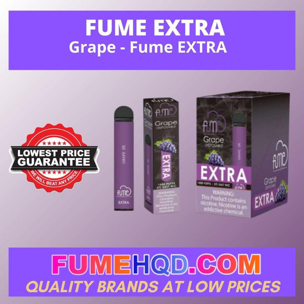 Fume EXTRA - Grape disposable 