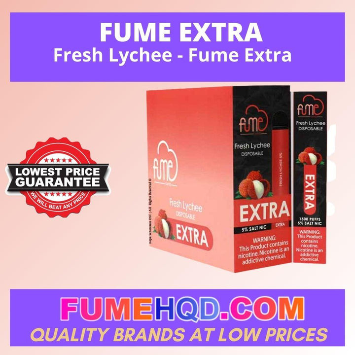 Fume Extra - Fresh Lychee