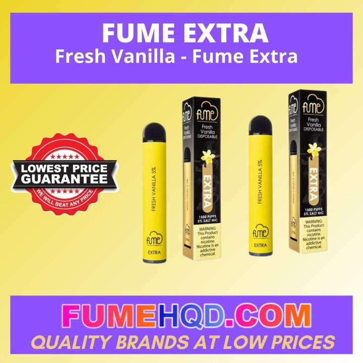 Fume Extra - Fresh Vanilla