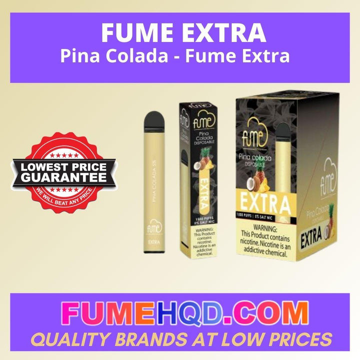 Pina Colada Fume Extra 1500 Puffs Vape20% OFF FUMEHQD.COM Pina Colada Fume Extra 1500 Puffs Vape20% OFF FUMEHQD.COM