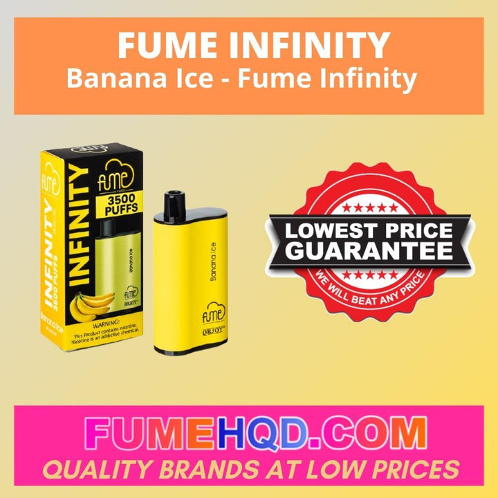 Fume Infinity Disposable Vape- Banana Ice