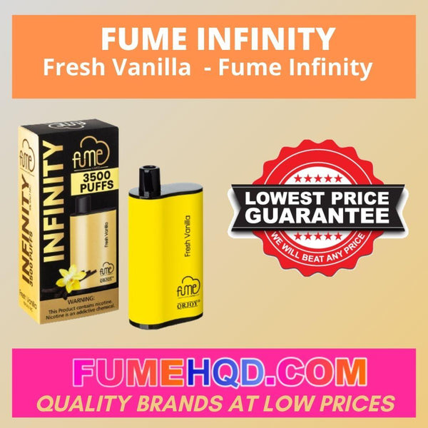 Fume Infinity Disposable - Fresh Vanilla