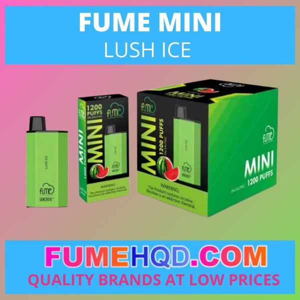 Lush Ice Fume Mini Disposable vape pen