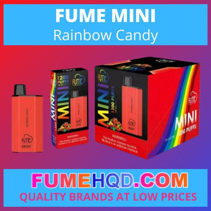 Rainbow Candy Fume Mini disposable vape pen
