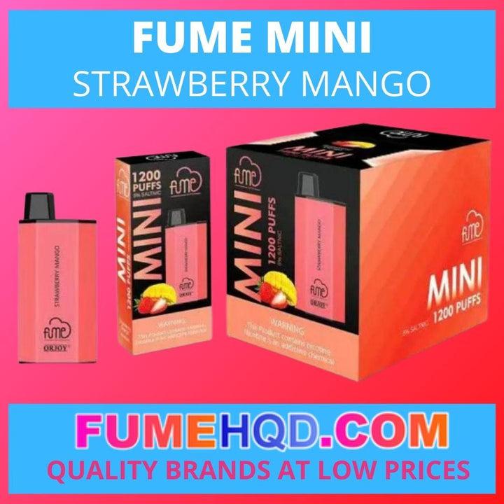 Strawberry Mango Fume Mini disposable vape 