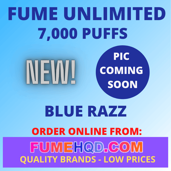 Fume Unlimited - Blue Razz