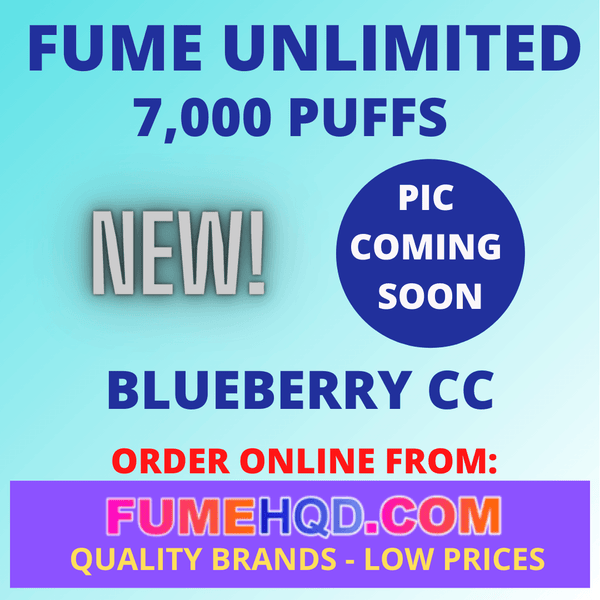Blueberry CC fume unlimited 