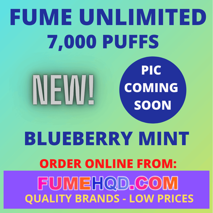 Fume Unlimited - Blueberry mint 