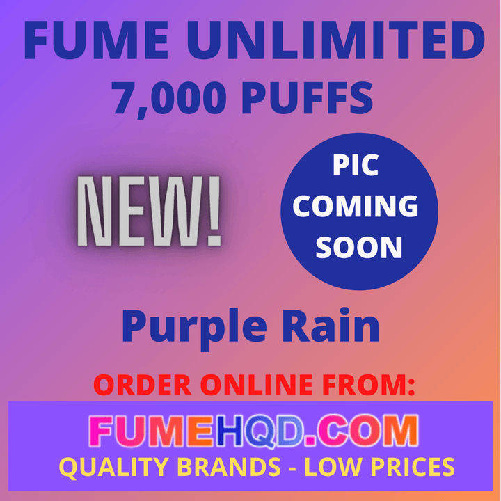 Fume Unlimited - Purple Rain