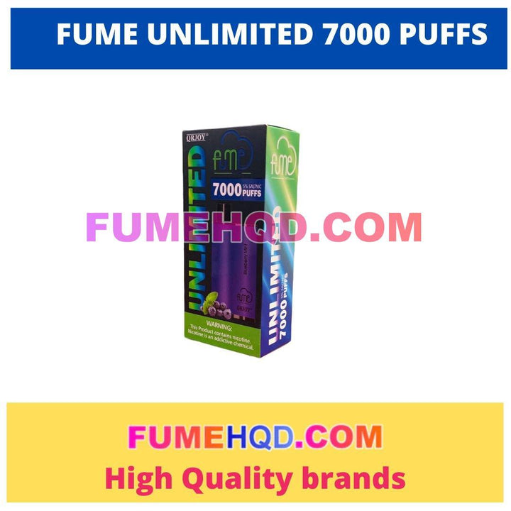 Fume Unlimited  Blueberry mint