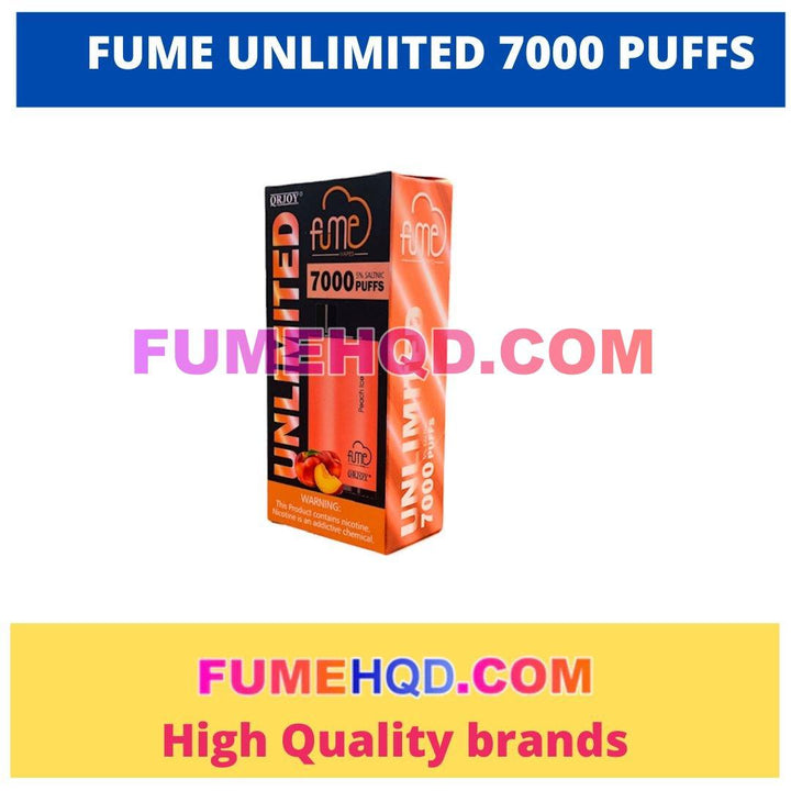 Fume Unlimited  Peach Ice