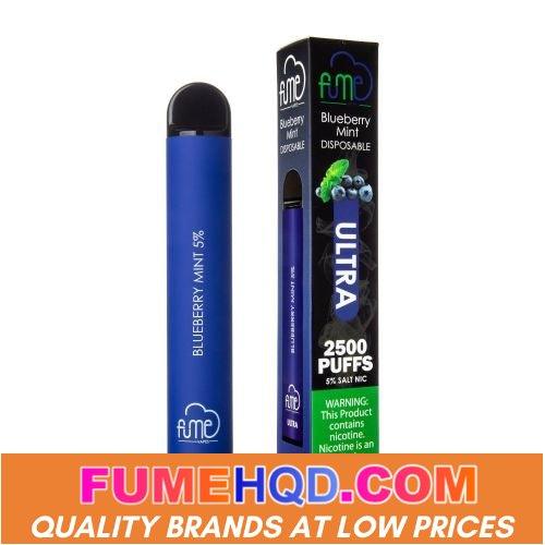 Fume Ultra Disposable Vape 2500 Puffs -  Blueberry Mint
