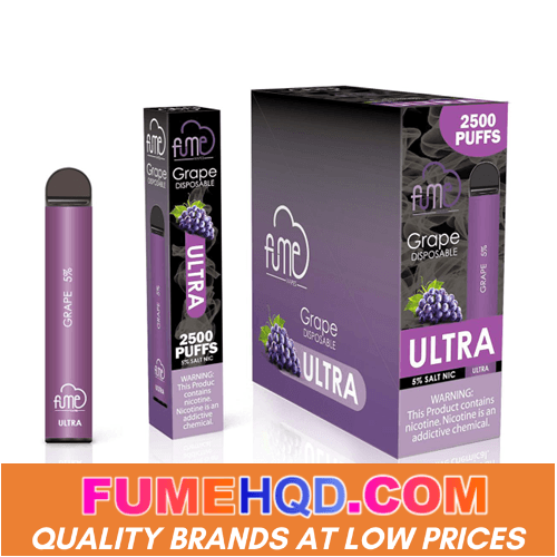 Fume Ultra Disposable Vape 2500 Puffs - Grape