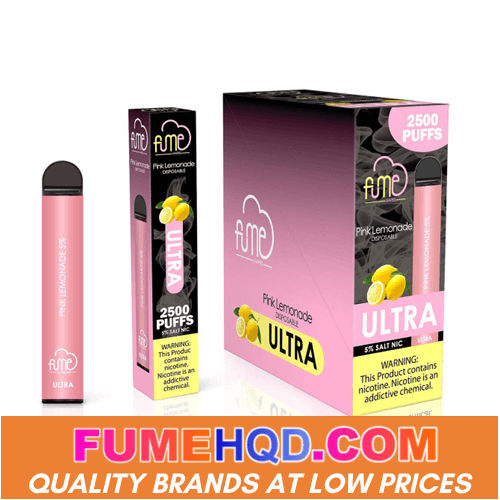 Fume Ultra Disposable Vape 2500 Puffs - Pink Lemonade