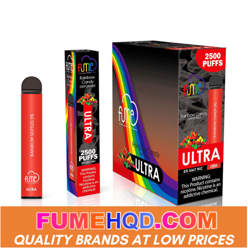 Fume Ultra Disposable Vape 2500 Puffs - Rainbow Candy