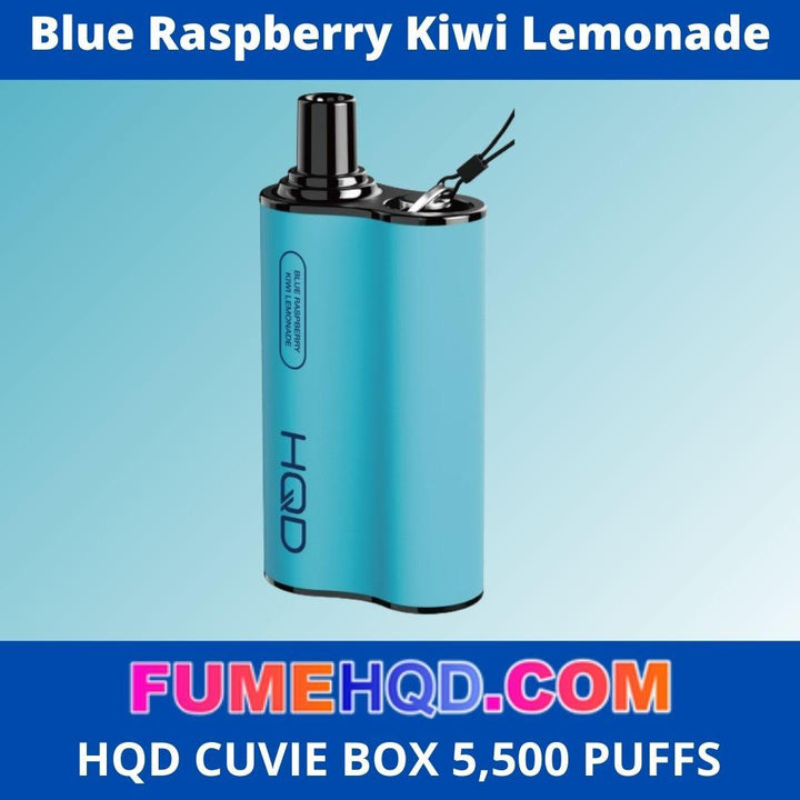 HQD Box Blue Raspberry Kiwi Lemonade