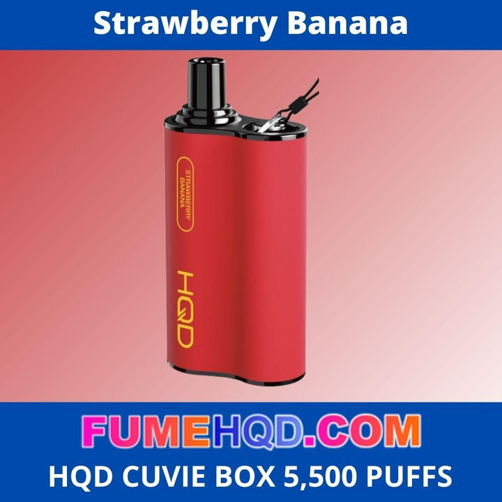 HQD Cuvie Box Strawberry Banana