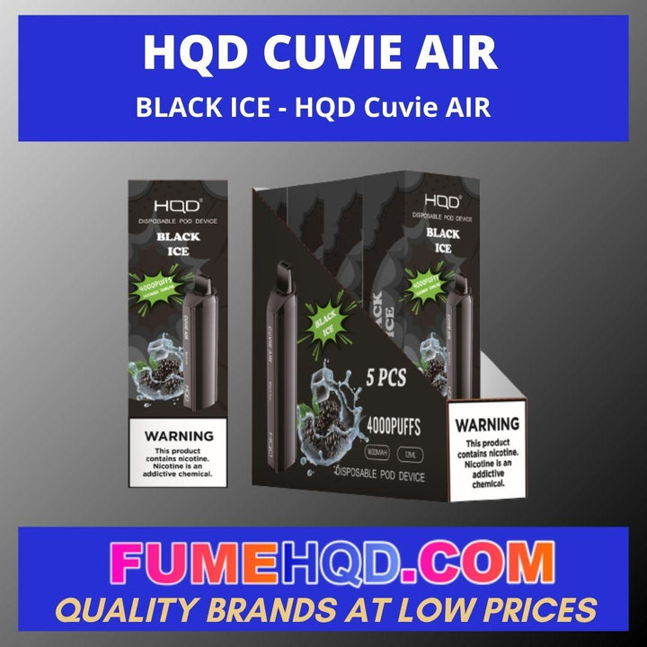 HQD Cuvie AIR - BLACK ICE