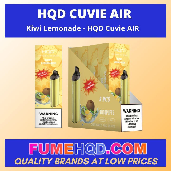 HQD Cuvie AIR - Kiwi Lemonade