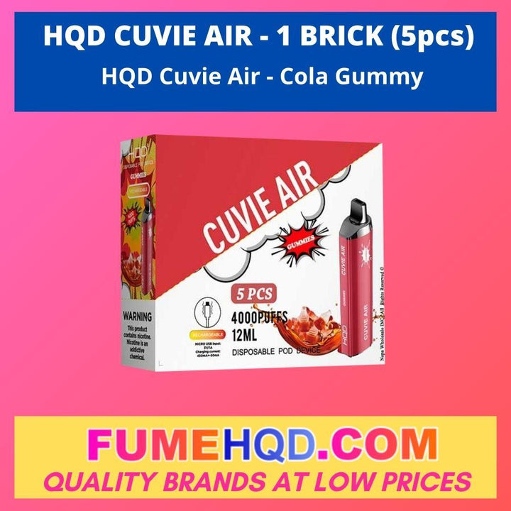 HQD Cuvie Air - Cola Gummy