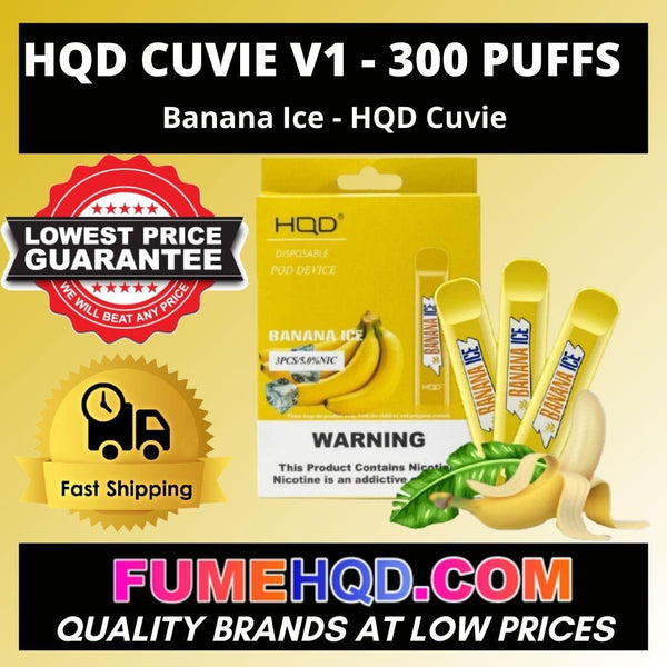 HQD Cuvie Banana Ice