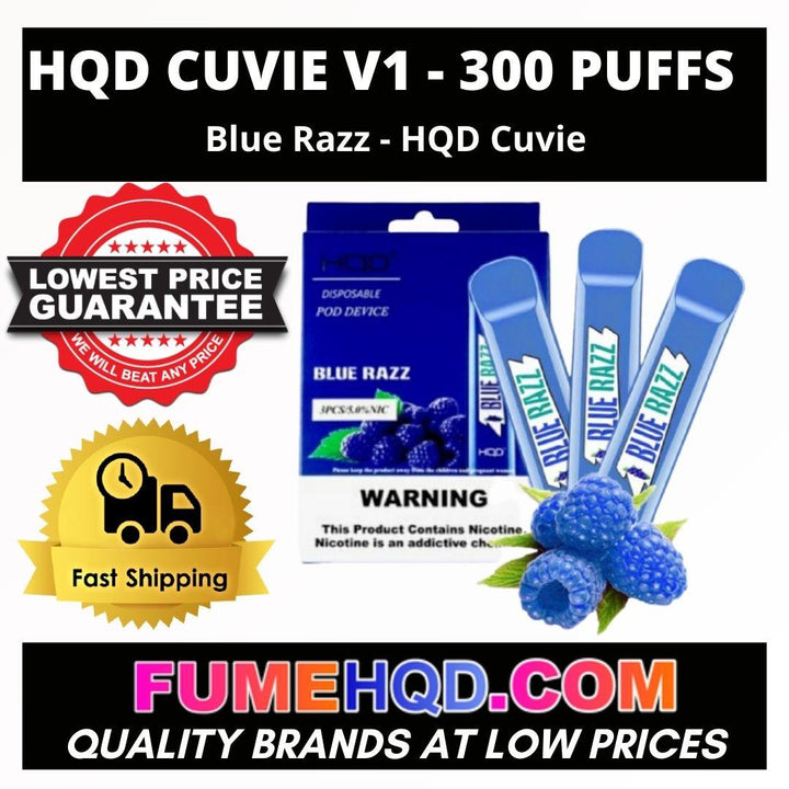 HQD Cuvie Blue Razz