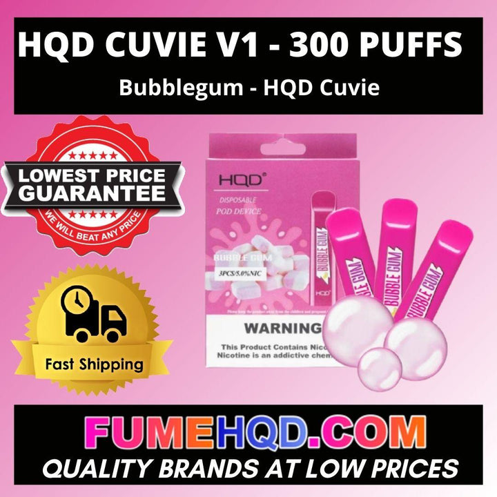 HQD Cuvie Bubblegum