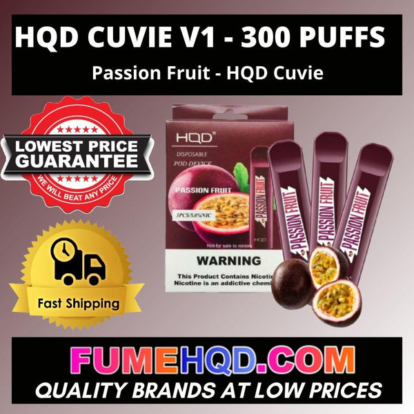 HQD Cuvie Passion Fruit