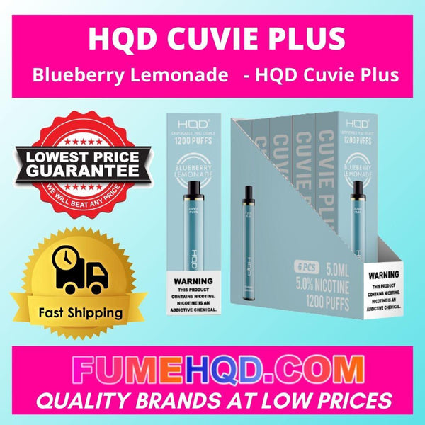 HQD Cuvie Plus - Blueberry Lemonade