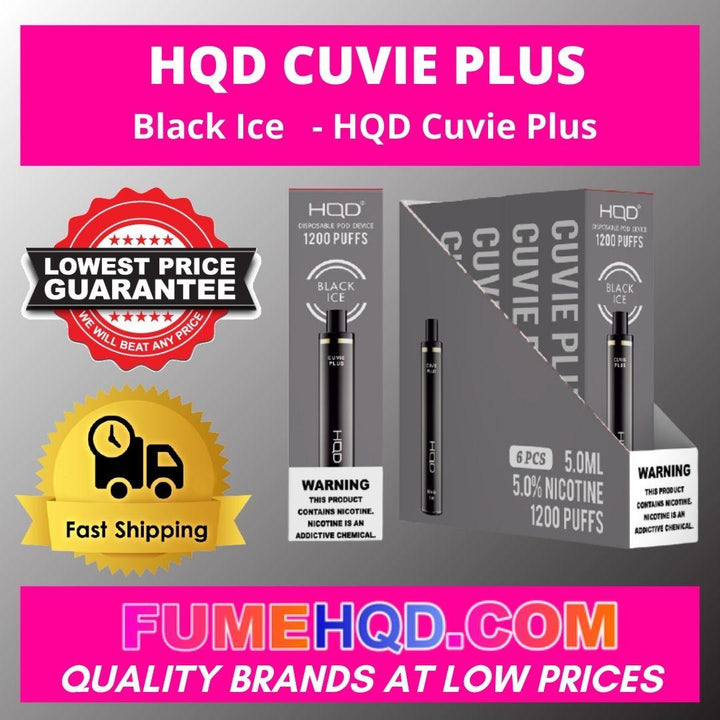 Black Ice   - HQD Cuvie Plus vape