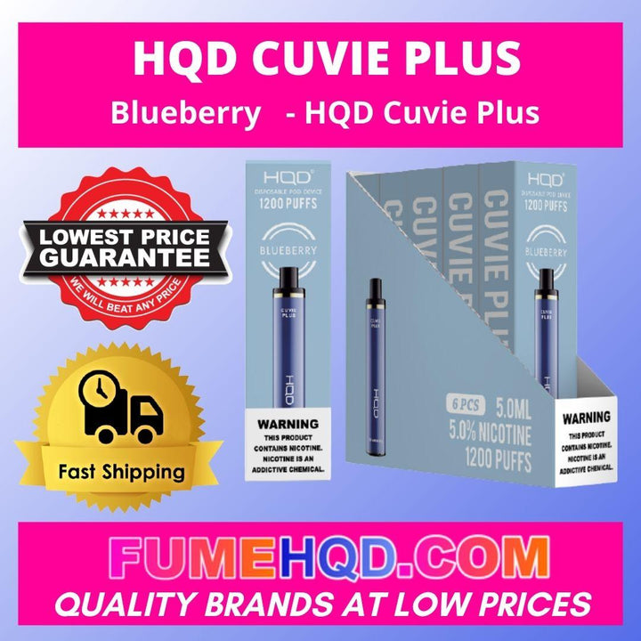 HQD Cuvie Plus  Blueberry 