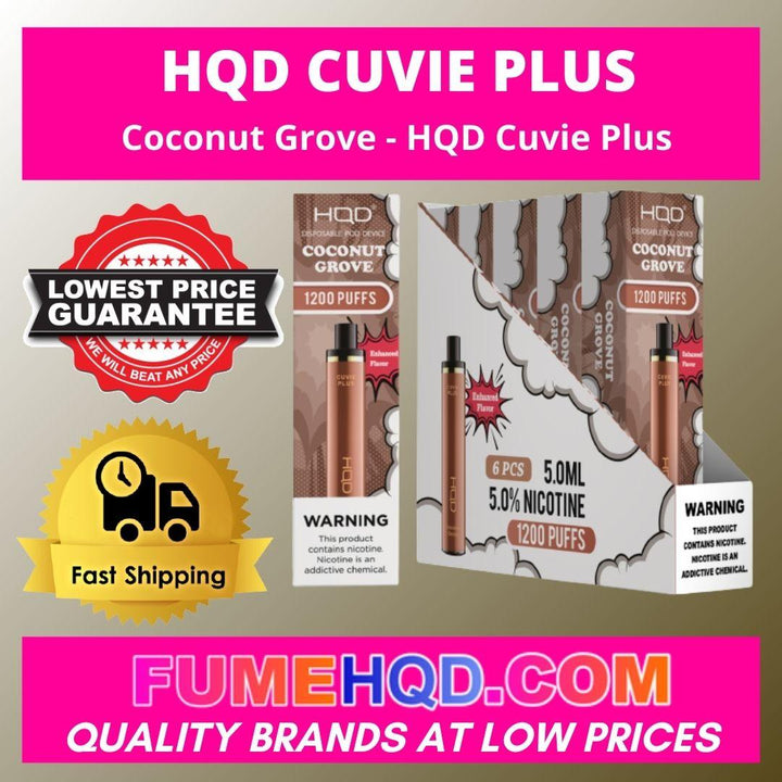 HQD Cuvie Plus  Coconut Grove