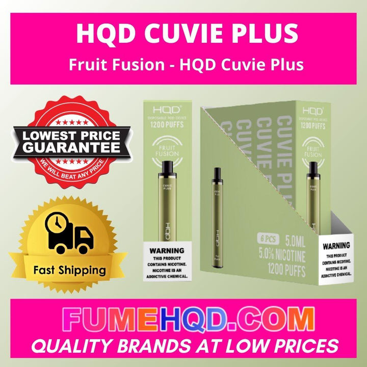 HQD Cuvie Plus Fruit Fusion