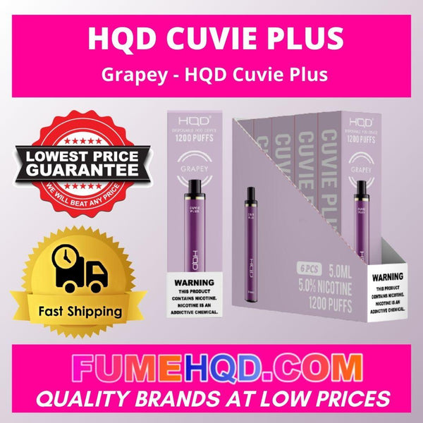 HQD Cuvie Plus Grapey