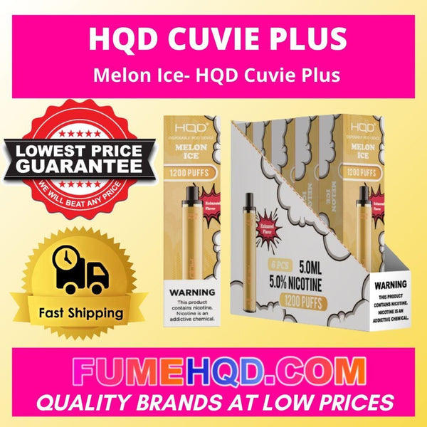 HQD Cuvie Plus  Melon Ice