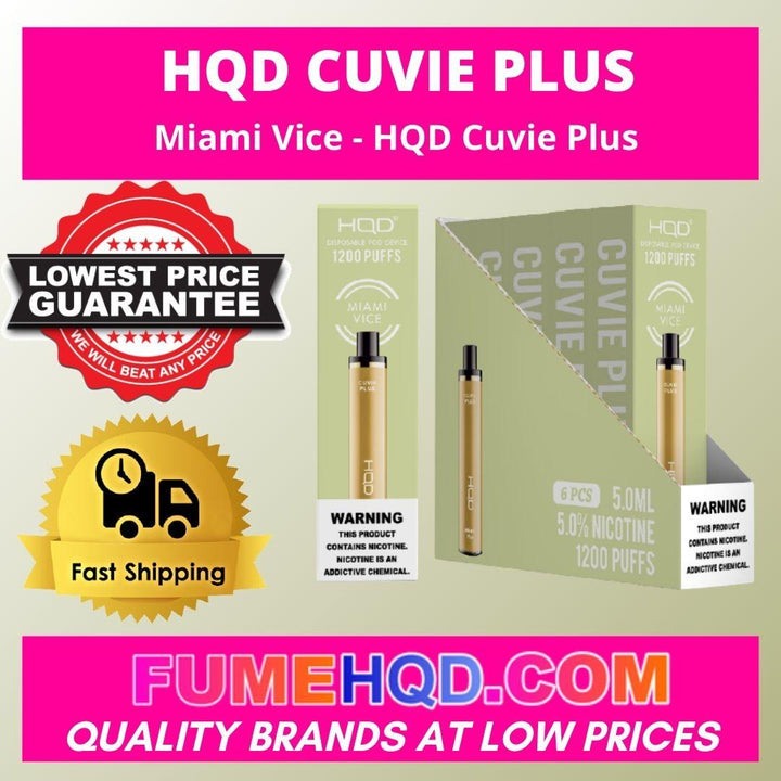 HQD Cuvie Plus Miami Vice