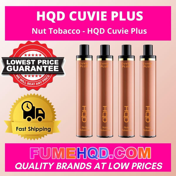 HQD Cuvie Plus Nut Tobacco