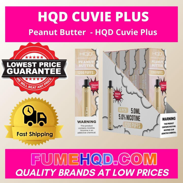 HQD Cuvie Plus Peanut Butter