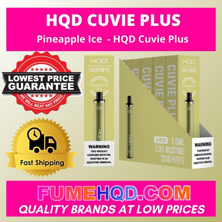 HQD Cuvie Plus  Pineapple Ice