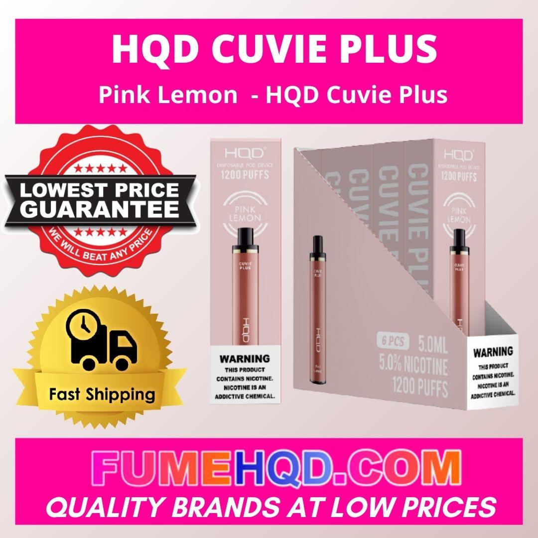 Pink Lemon Hqd Cuvie Plus 13 49 [1200 Hits] Fumehqd Fumehqd