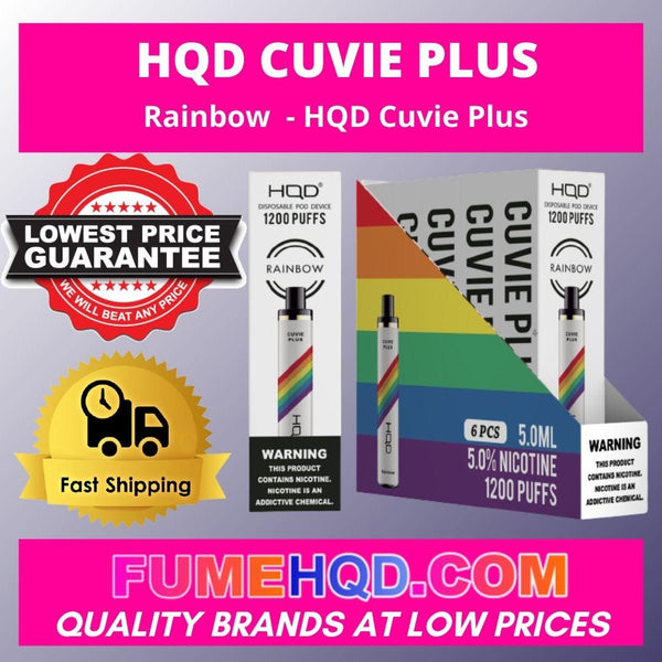 HQD Cuvie Plus Rainbow