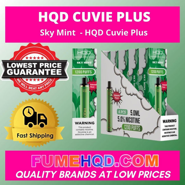 HQD Cuvie Plus  Sky Mint