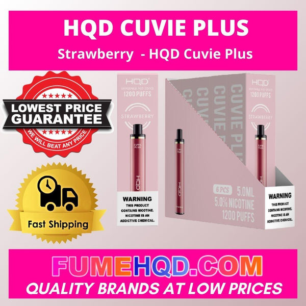 HQD Cuvie Plus  Strawberry