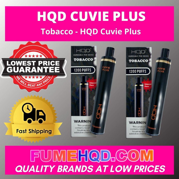 HQD Cuvie Plus  Tobacco