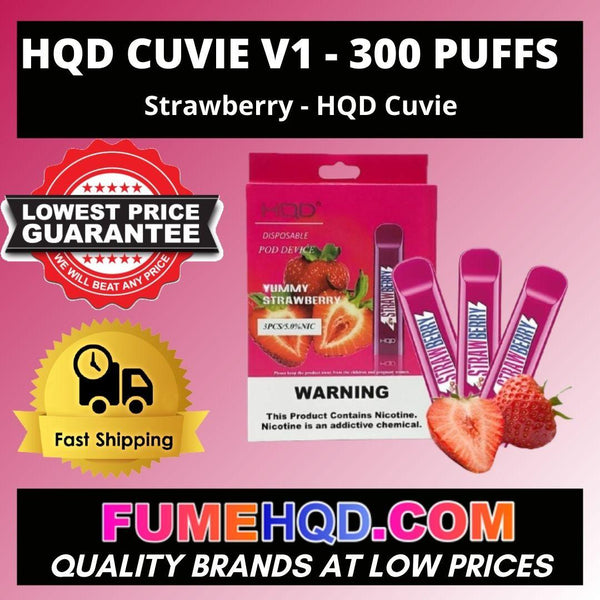 HQD Cuvie Strawberry