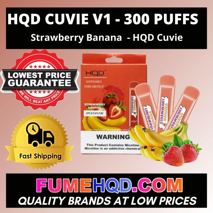 HQD Cuvie Strawberry Banana