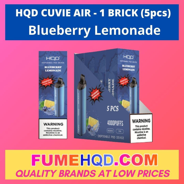 HQD Cuvie Air Disposable - Blueberry Lemonade